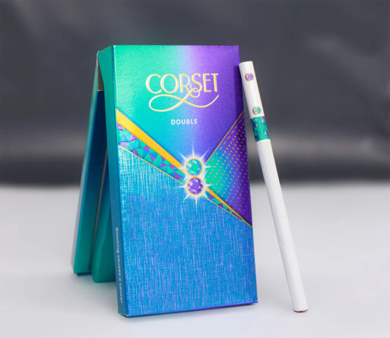 CORSET Double (2 เม็ดบีบ มิ้นต์+บูลเบอรี่)