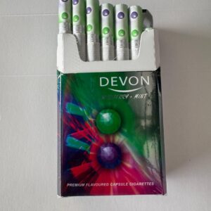 DEVON Blueberry Mint ( 2 เม็ดบีบ มวนใหญ่)